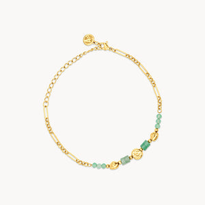 Green Beaded Bracelet