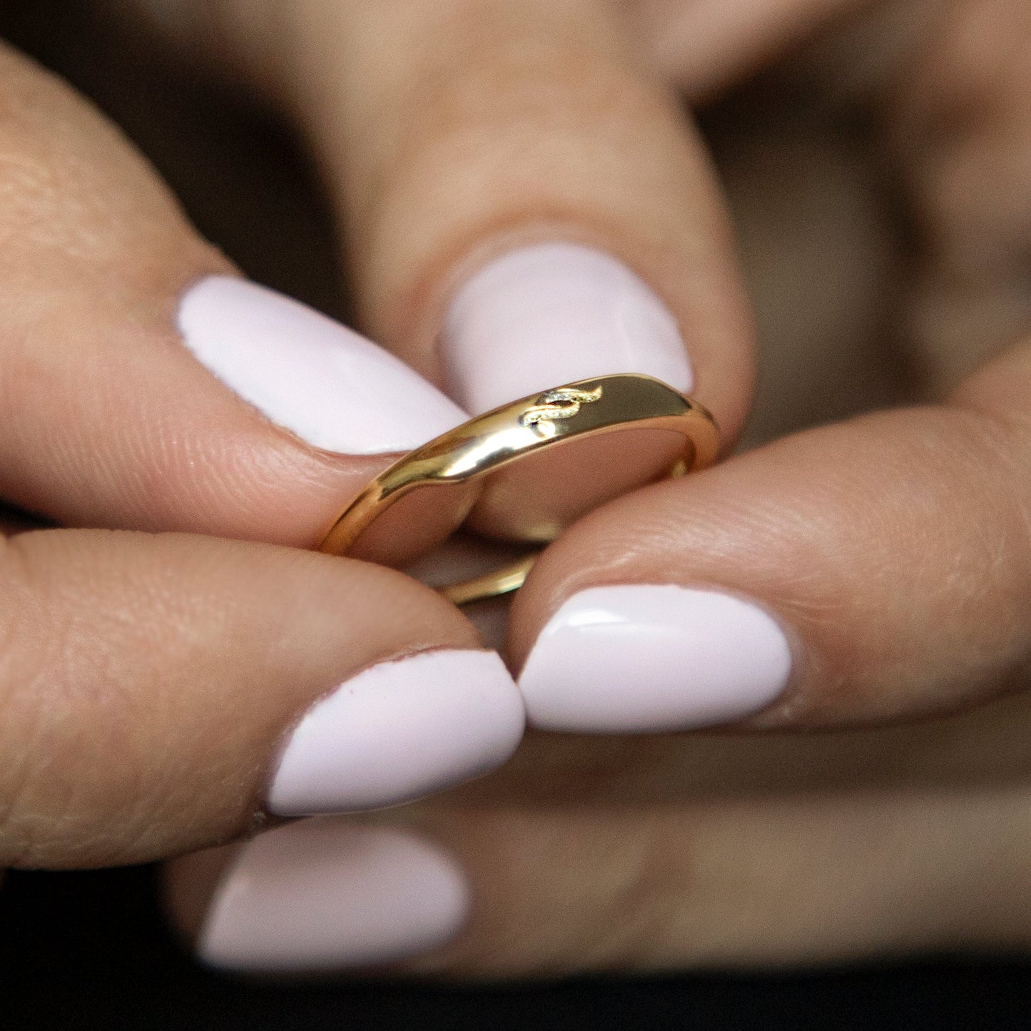 Engraved Hubb (Love) Ring
