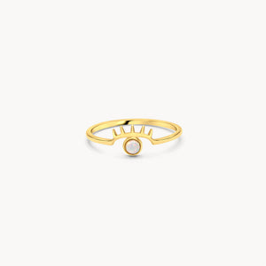 Opal Nazar Ring