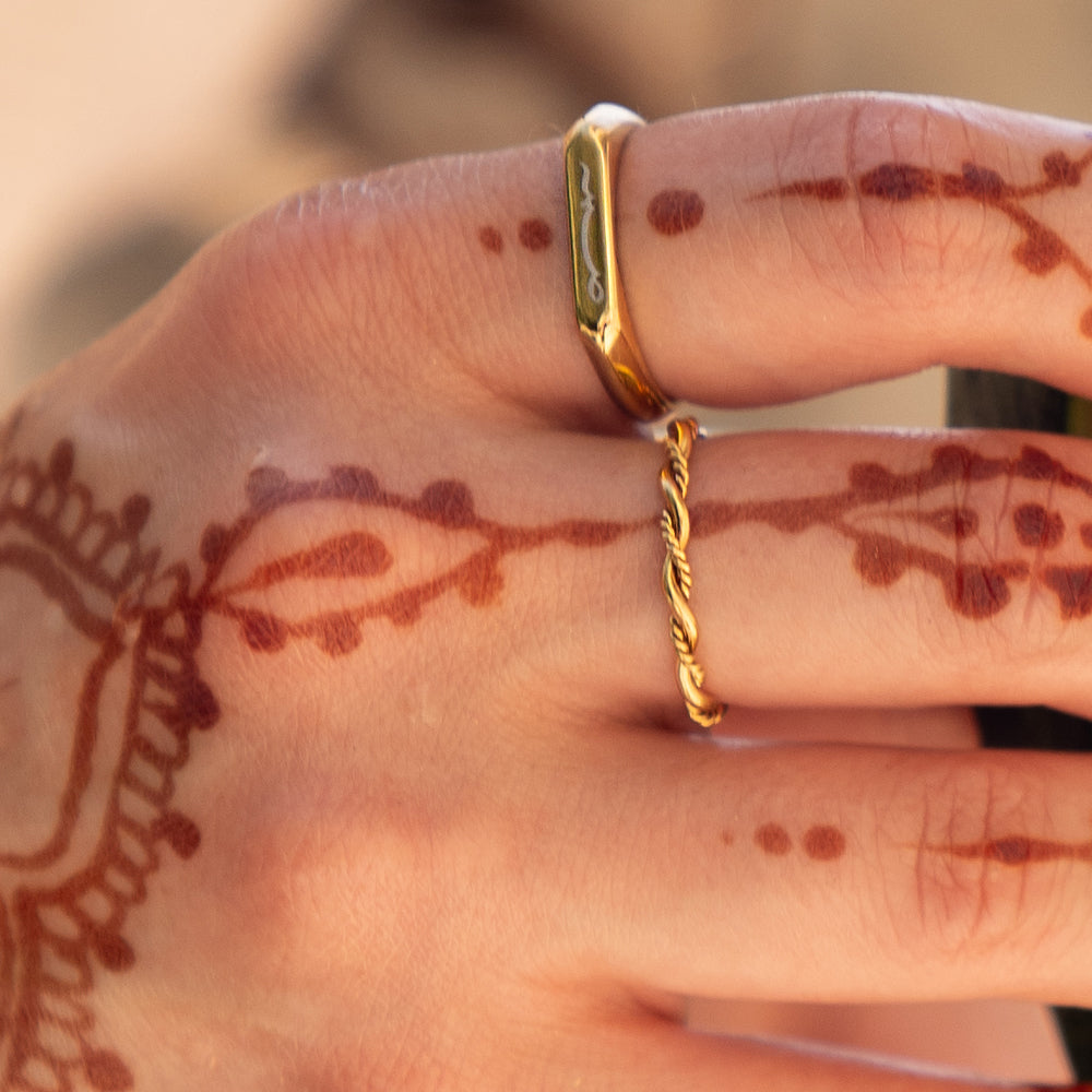 Braided Twist Ring