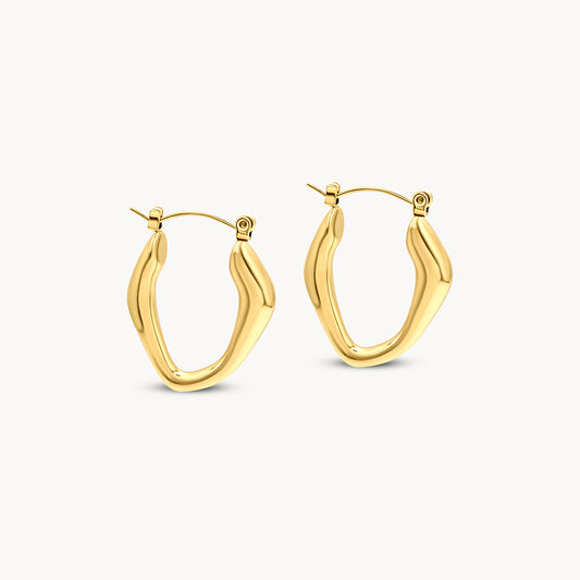 Wind-Carved Earrings