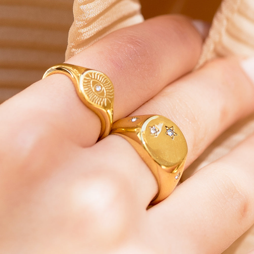 Bold Starry Ring