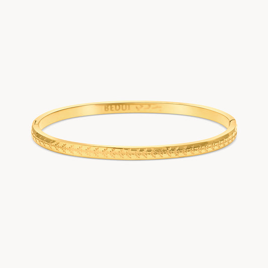 Floral Embroidery Bangle