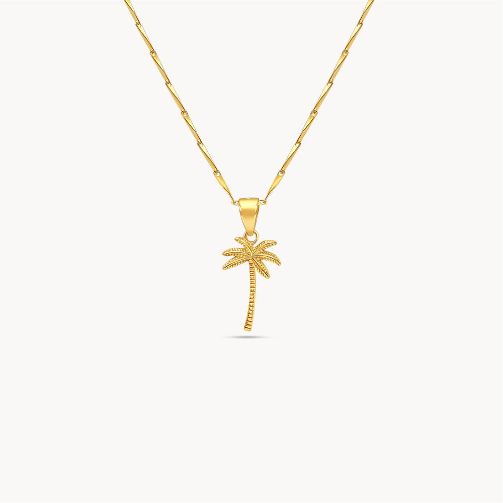 Date Palm Tree Necklace