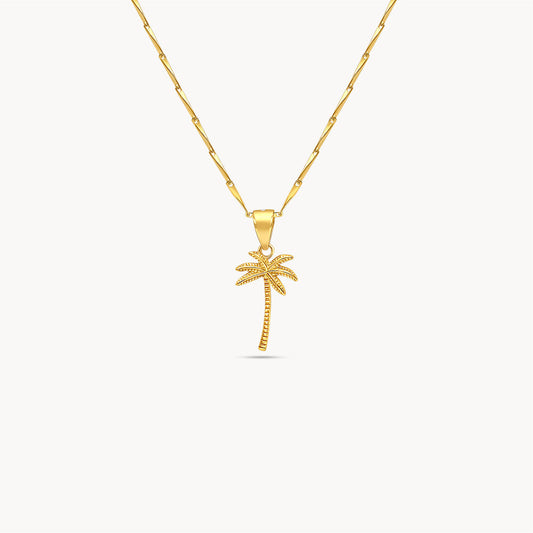 Date Palm Tree Necklace