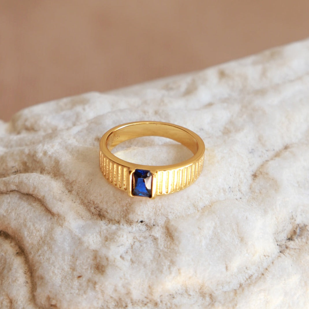 Bold Sapphire Ring